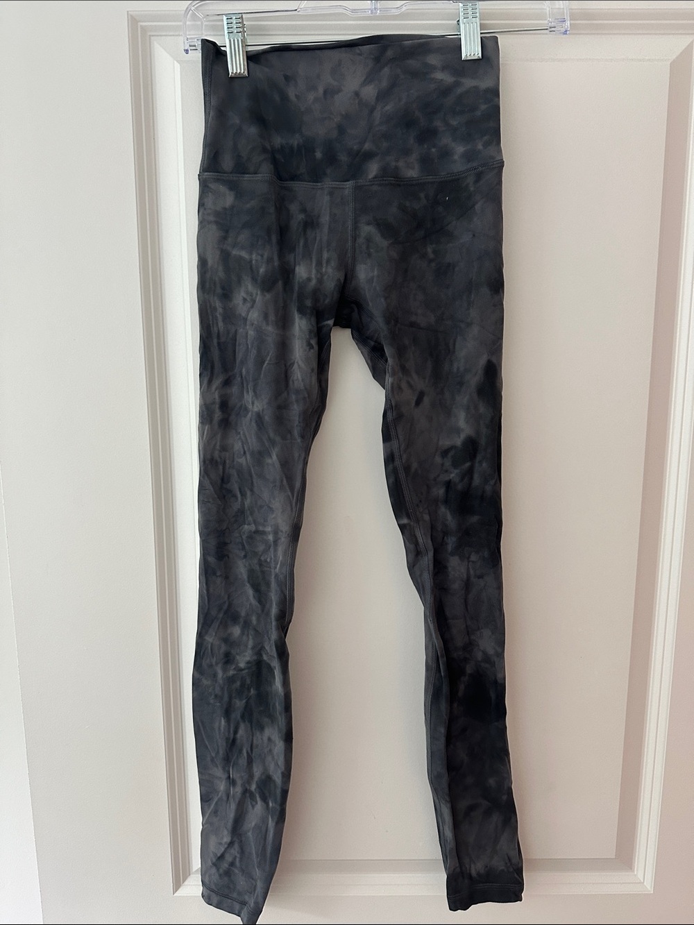 lululemon athletica Align Black Tie-Dye High-Rise Leggings